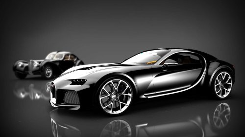 Bugatti plante 2015 ein V8-Coupé im Stil des Type 57 SC Atlantic