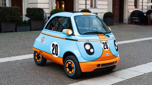 Este Microlino se viste del mítico  Porsche 917K para deslumbrar por las calles