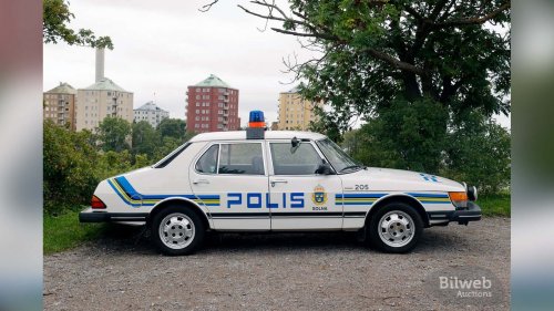 Saab 900 GLi Polizei (1984): Schwedens vergessener Streifenwagen