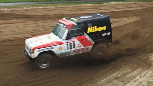 The First Dakar-Winning Mitsubishi Pajero Gets the Restoration It Deserves: Video