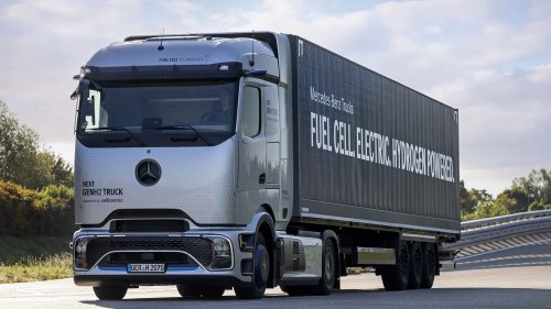 Le camion à hydrogène Mercedes-Benz NextGenH2 Truck en route vers la production