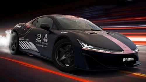 Cette supercar chinoise est la voiture électrique la plus rapide... en drift