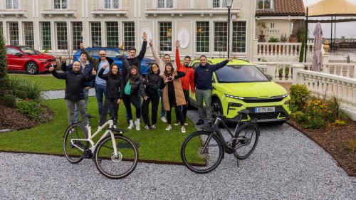 Road trip en coche eléctrico y destino ciclista, en la Motor1 Experience by Škoda