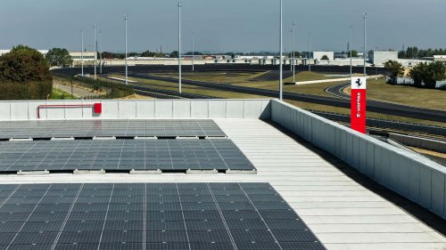 La nouvelle piste d'essai Ferrari à Maranello