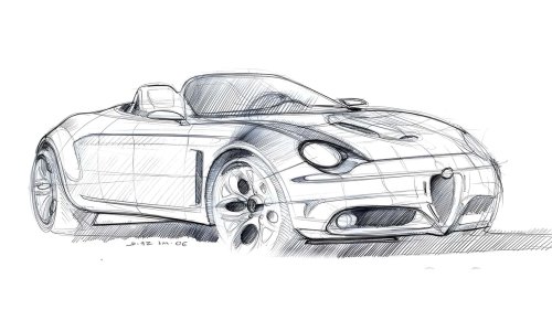 Sketches Show Alfa Romeo Models That Never Made It, Including A Miata Clone