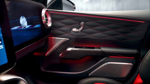 Mercedes-AMG's Electric Super Sedan Reveals A Screen-Crazy Interior