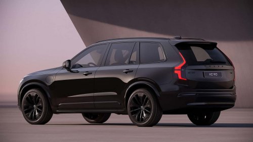 Volvo XC90 Black Edition (2025): Flaggschiff trägt jetzt schwarz