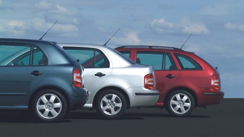 Ja, es gab den Skoda Fabia mal mit Stufenheck