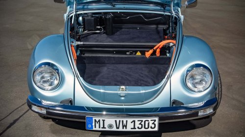 Dieser VW Käfer hat 600 Elektro-PS unter dem Blech
