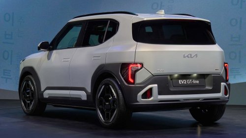 The New Kia EV2 Is A Boxy Little EV With A Quirky Design