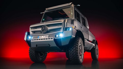 Mercedes verpasst dem Unimog einen Luxus-Maßanzug