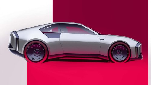 Skoda Brings Back a Rear-Wheel-Drive Coupe But Only In Fantasy Land