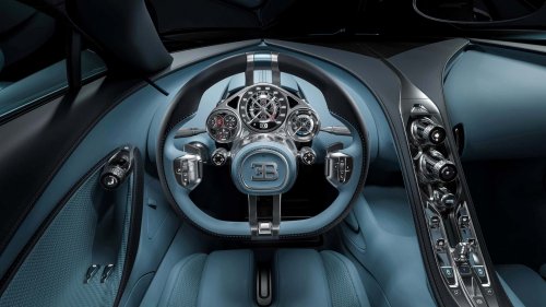 La Bugatti Tourbillon sublime l'instrumentation analogique