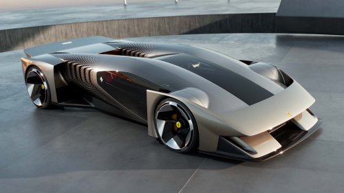 Este nuevo Ferrari no se puede conducir y es para muy pocos