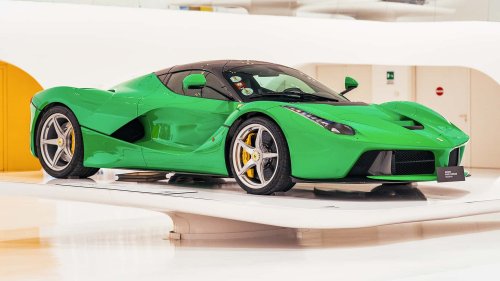 L’unique LaFerrari verte, ex-Jamiroquai, est de nouveau en vente