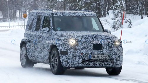 Kleiner Mercedes G zeigt sich erneut als Erlkönig