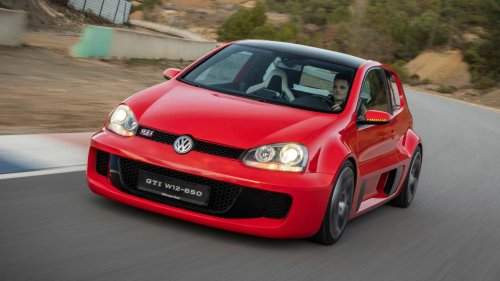 Der irrste Golf GTI aller Zeiten ist jetzt rot