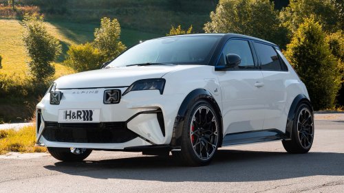 Alpine A290 mit H&R-Tieferlegungsfedern