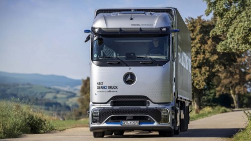 Le camion à hydrogène Mercedes-Benz NextGenH2 Truck en route vers la production