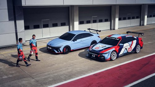This Bonkers Hyundai Elantra N Track Car Is Coming to America