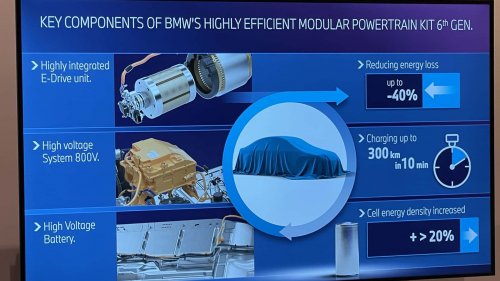 Primer vistazo al Serie 3 eléctrico de BMW