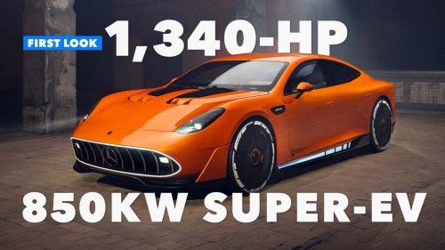 Sedan Super Baru Mercedes-AMG Terungkap, Tenaga Besar, Mesin V-8