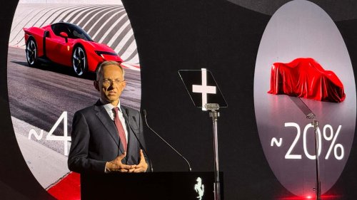 Ferrari dévoile le nouveau plan industriel avec les nouveaux modèles