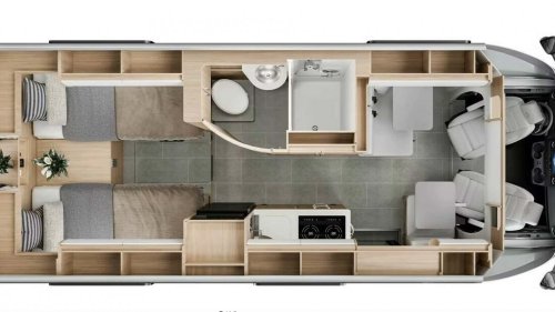 Leisure Travel Vans Unity TBX, una autocaravana canadiense de lujo