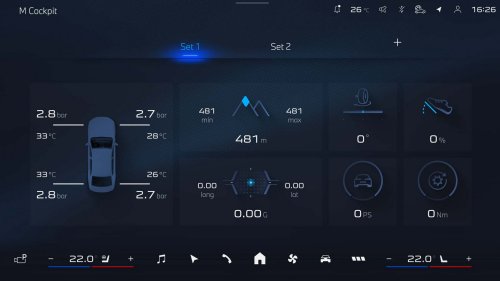 BMW M présente de nouvelles applications de conduite et de divertissement