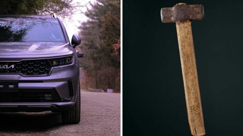 'Actually Indestructible:' Man Hits Kia Headlight With a Sledgehammer. Why Doesn’t It Break?