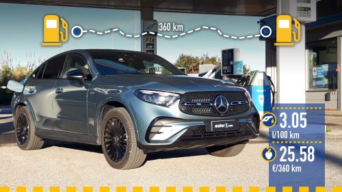 Mercedes GLC Coupé hybride diesel plug-in (2025), l'essai de la consommation réelle