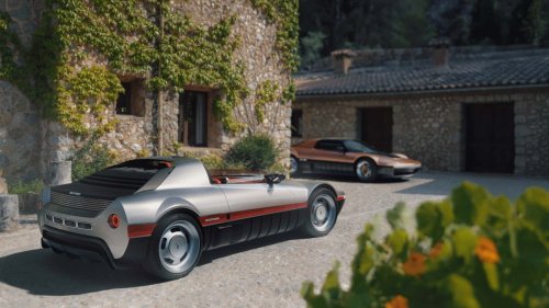 Bertones neuer Retro-Sportwagen hat einen V6 und Klappscheinwerfer