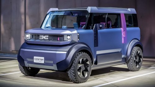 Dacia Hipster Concept: Nuevo vehículo de bajo coste con propulsión eléctrica a modo de estudio