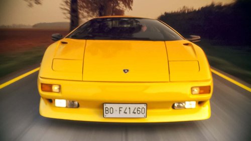 Der Lamborghini Diablo wird 35: Tanti Auguri, Posterboy!