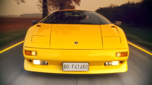 Der Lamborghini Diablo wird 35: Tanti Auguri, Posterboy!