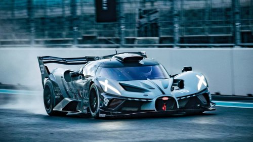 The Bugatti Bolide Takes On Miami's F1 Track