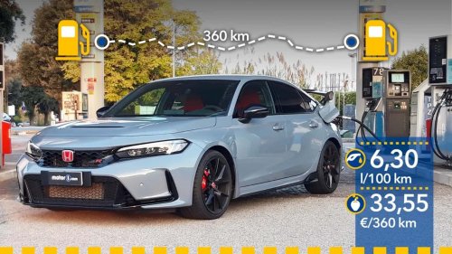 Honda Civic Type R 2025, prueba de consumo real