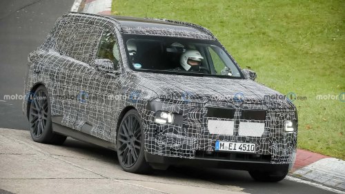 BMW X7 (2028) als Erlkönig erwischt: Dicker M-Brummer kommt
