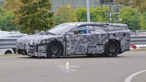 The Electric Ferrari Looks Hilarious With Fake Body Panels