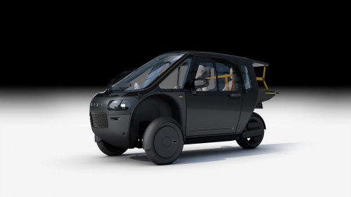 L'étrange voiture électrique à pédales