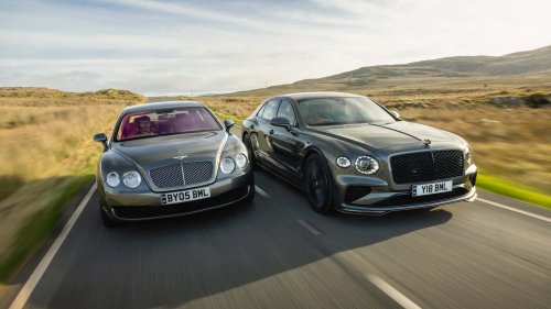 Driving 20 Years of Bentley Flying Spur Shows How Much—And How Little—Has Changed