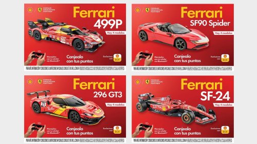 Lanzamiento: Nueva Colección Autitos Ferrari (Shell Box)