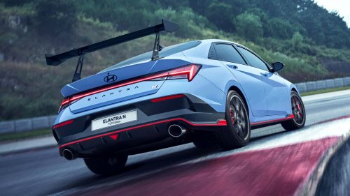 This Bonkers Hyundai Elantra N Track Car Is Coming to America