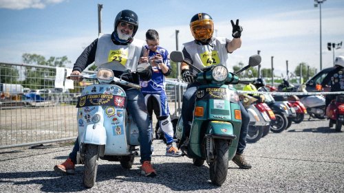 Los scooters antiguos tomarán Goodwood en el 80 aniversario de Vespa
