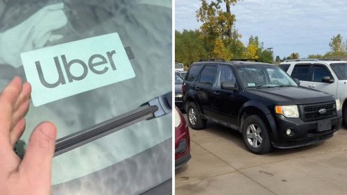 ‘Ford Should Put This in the Museum:’ Junkyard Worker Gets Ford Escape With Almost 600,000 Miles. Then He Peels Back Paint Layers