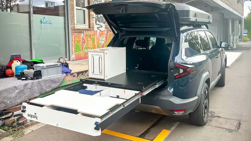 Kein Van, trotzdem Camper: Dacia Bigster mit squiq-Box