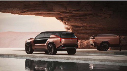 The Mitsubishi Elevance Concept Is a Quad-Motor SUV With a Gas Engine