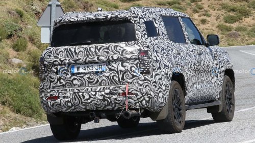 Erwischt: Hier fährt der neue Mitsubishi Pajero (Update)