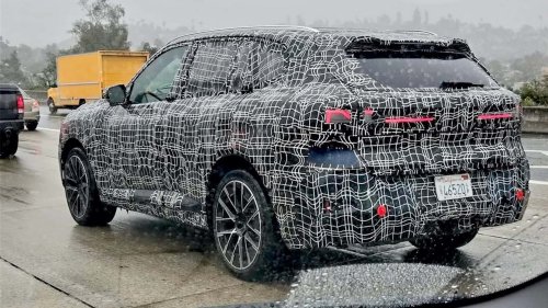 Le nouveau BMW X5 aperçu sur la route