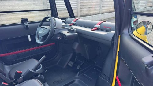 La sigle "Sporting" revient sur la Fiat Topolino